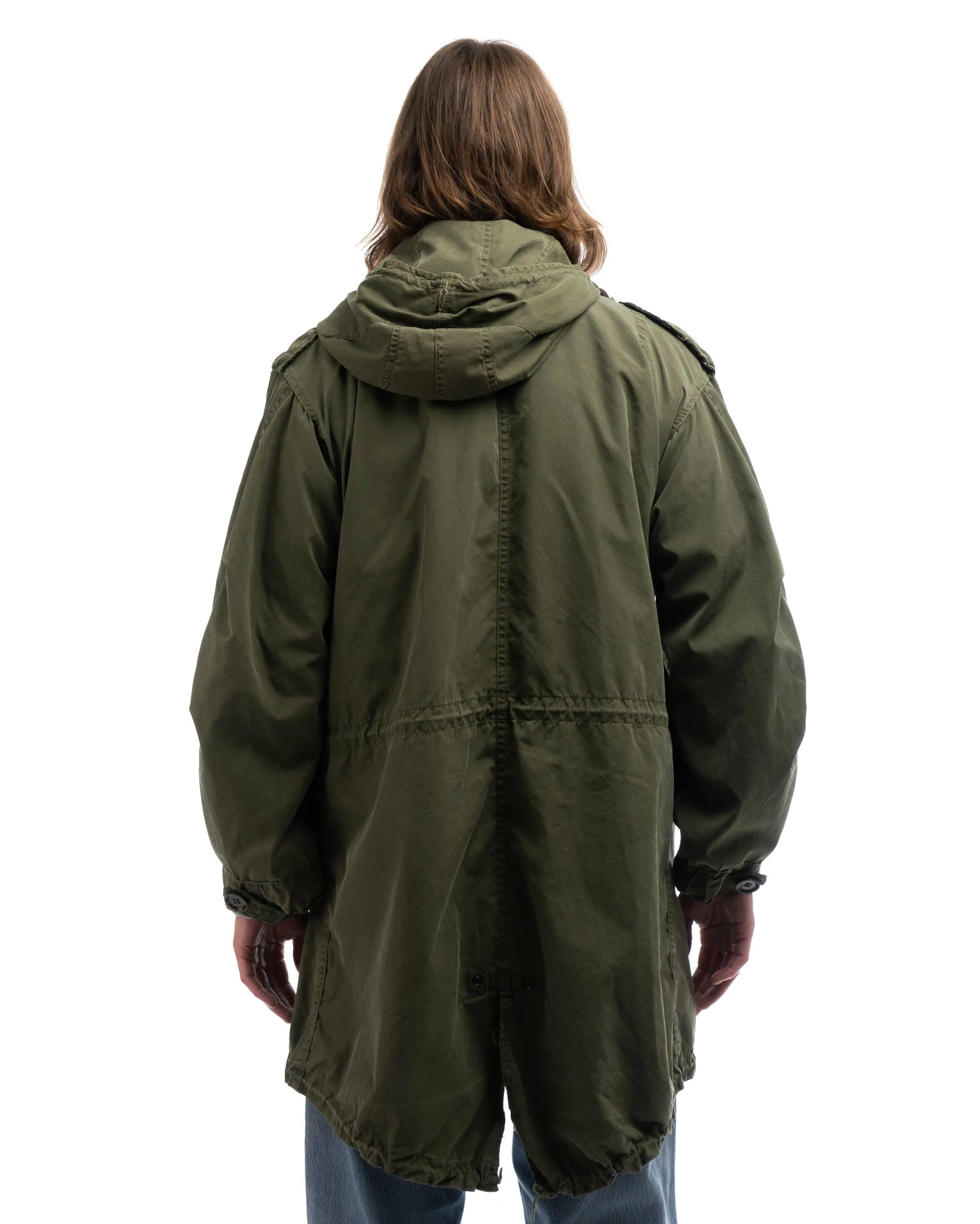 60's Hooded Fishtail Parka - Large