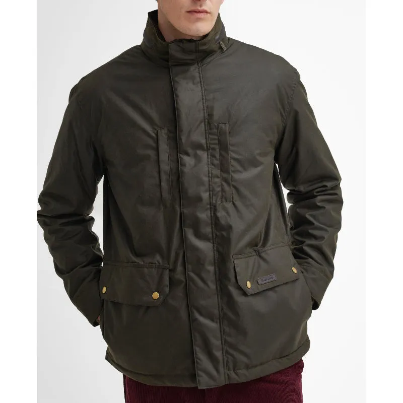 Barbour Sleddale Mens Wax Jacket - Olive