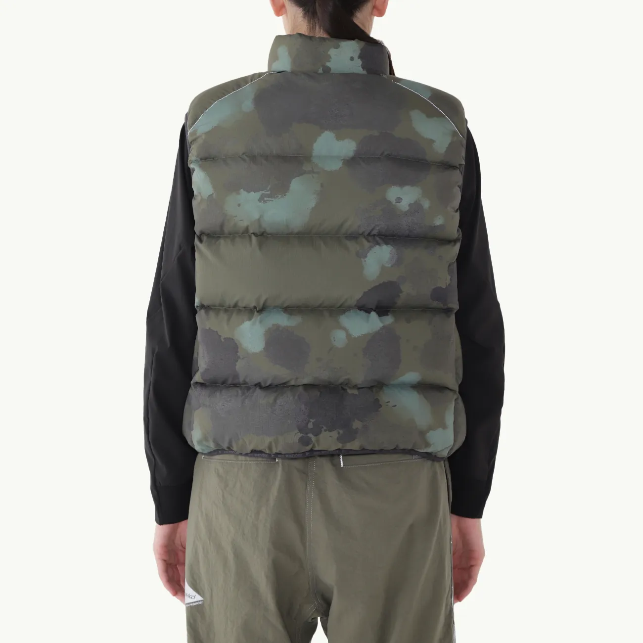 Gramicci x And Wander Women's Down Vest - Camo