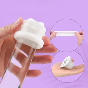 Jelly Cup Reusable Double-Sided Textured Head Stimulating Masturbator