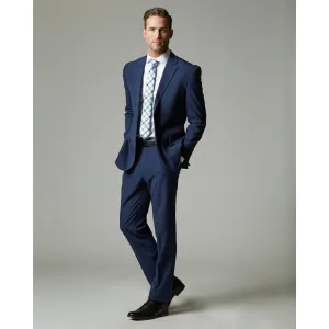 Navy Tour Stretch Modern Fit 1-Pant Suit