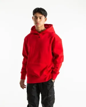 STRIKE LOGO HOODIE - RED