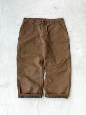 Vintage Carhartt Flannel Lined Pants—[38x27]